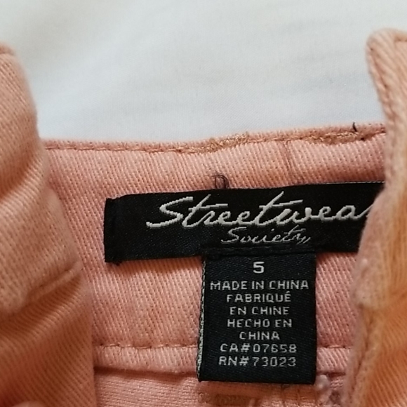 Orange shorts - Picture 2 of 4